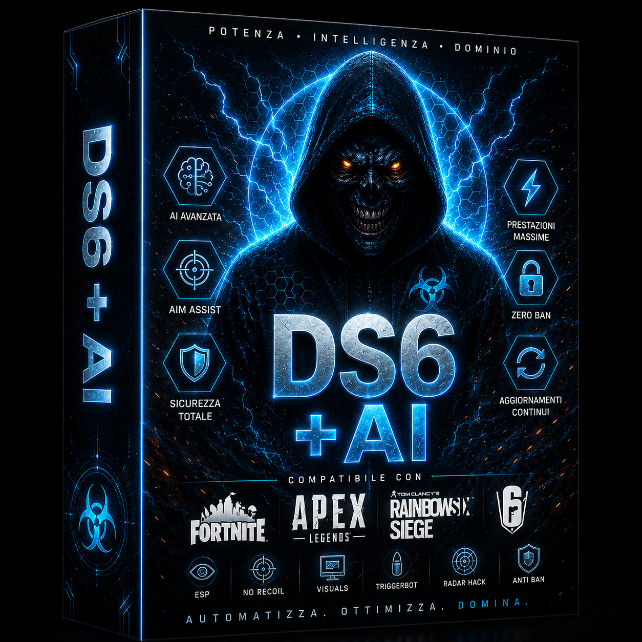 DS6 AI FORTNITE, APEX LEGEND, RAINBOW SIX, BATTLEFIELD 6
